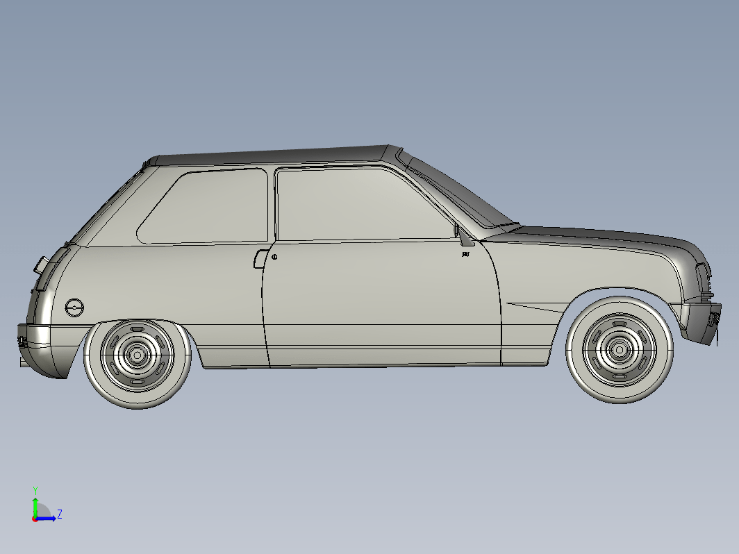 Renault 5雷诺轿车