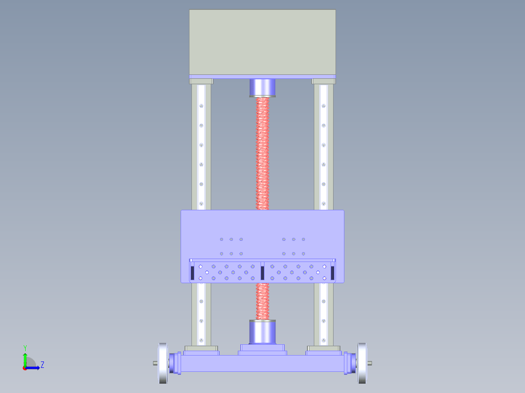 Vertical Screw垂直螺杆物料提升机构