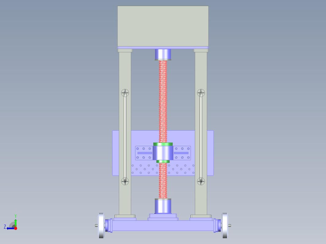 Vertical Screw垂直螺杆物料提升机构