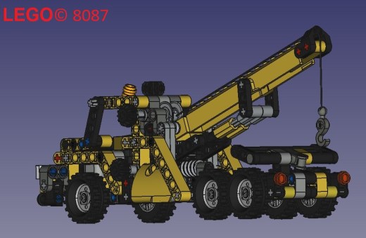 lego-8067迷你移动起重机拼装玩具模型缩略图
