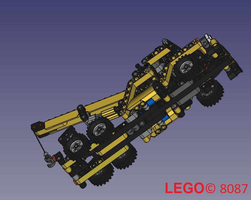 lego-8067迷你移动起重机拼装玩具模型