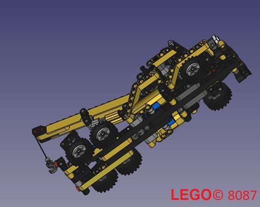 lego-8067迷你移动起重机拼装玩具模型缩略图