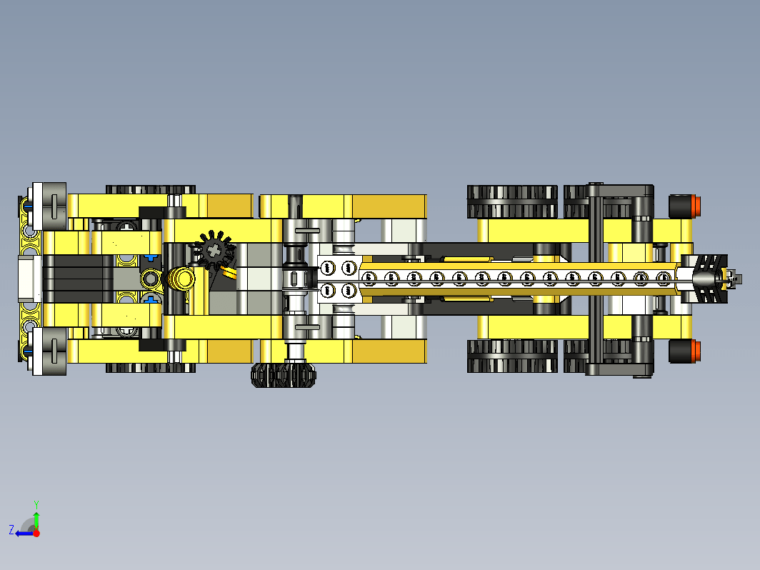 lego-8067迷你移动起重机拼装玩具模型