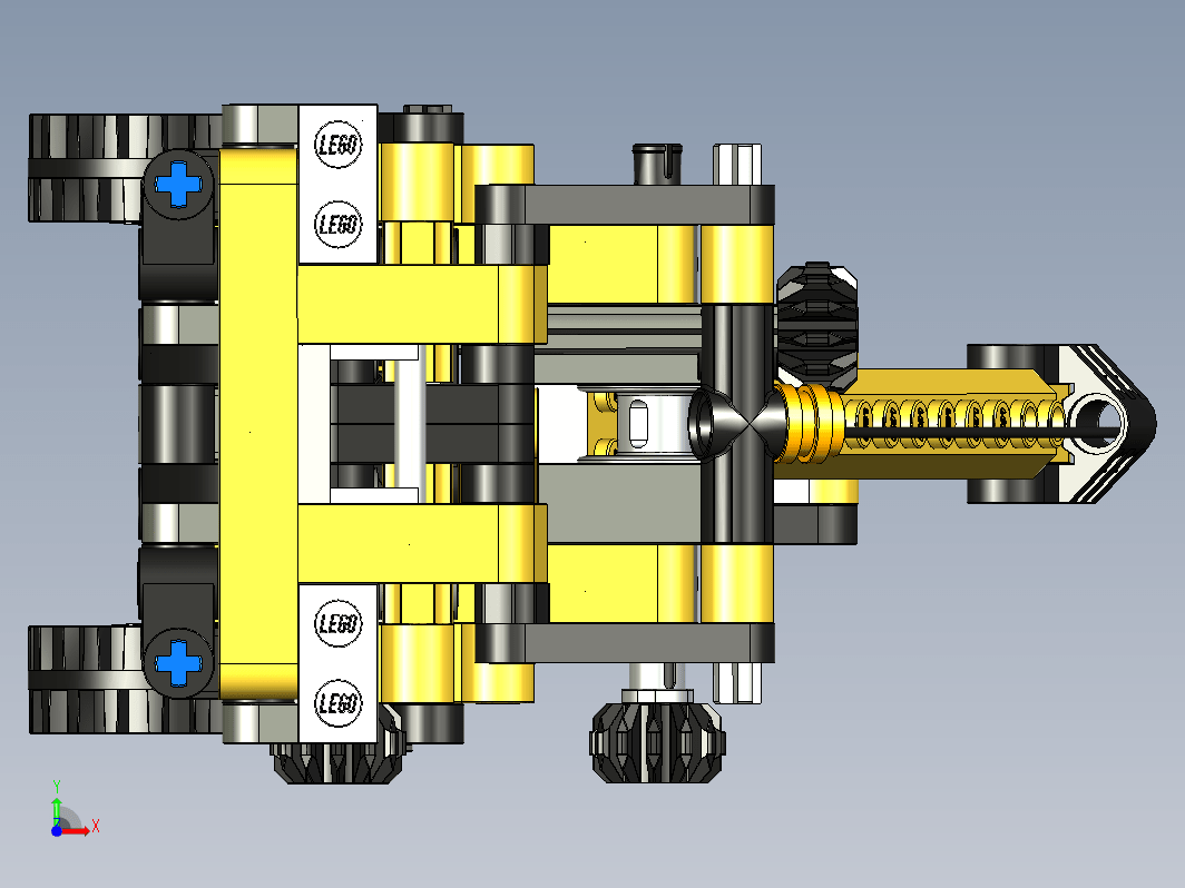 lego-8067迷你移动起重机拼装玩具模型