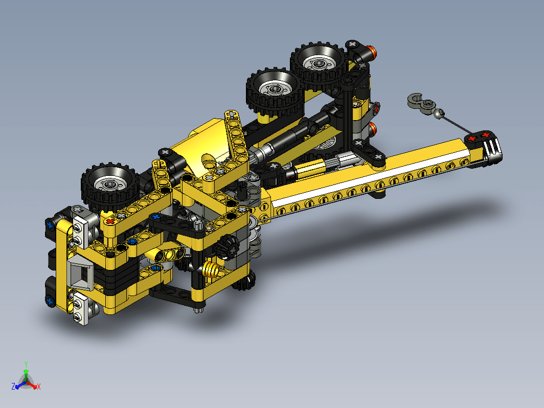 lego-8067迷你移动起重机拼装玩具模型