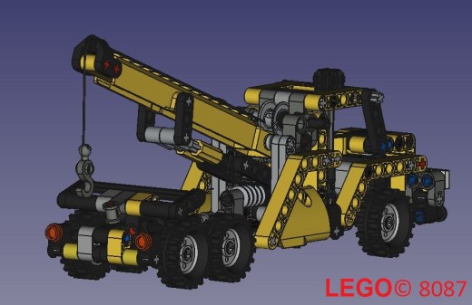 lego-8067迷你移动起重机拼装玩具模型缩略图