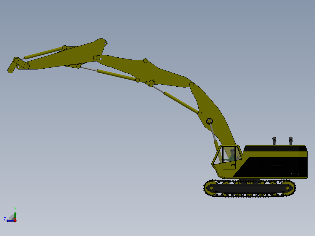 CAT 5110B重型矿用挖土机