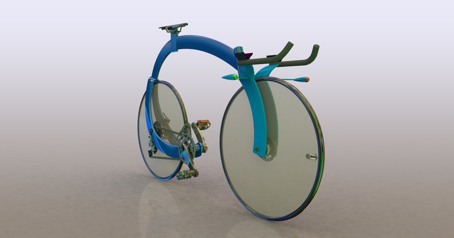 创意自行车造型