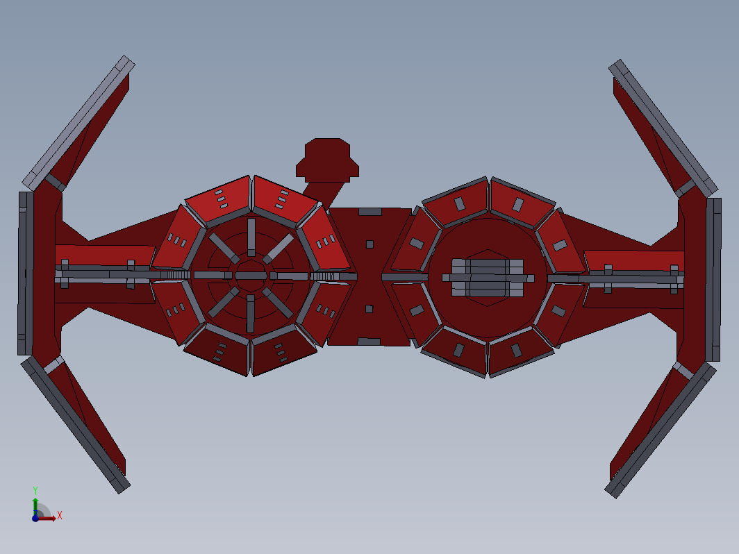 激光切割轰炸机飞行木制玩具模型3D图纸 Solidworks设计 附STEP等