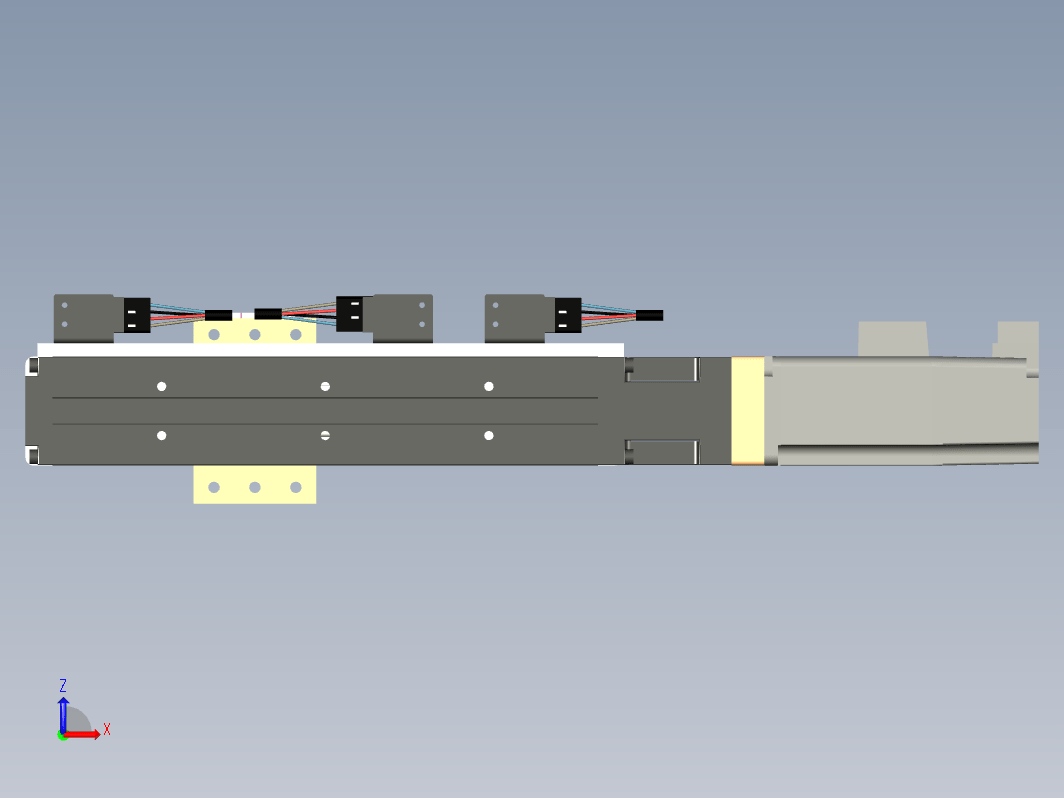 KK4001C-200A1-F0S2模组上银KK模组KK4001C-铸铁模组-电动滑台