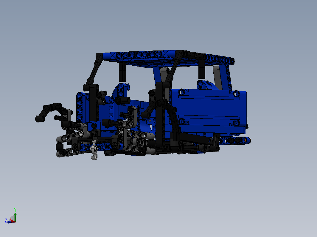 乐高Lego technic 4x4吉普车