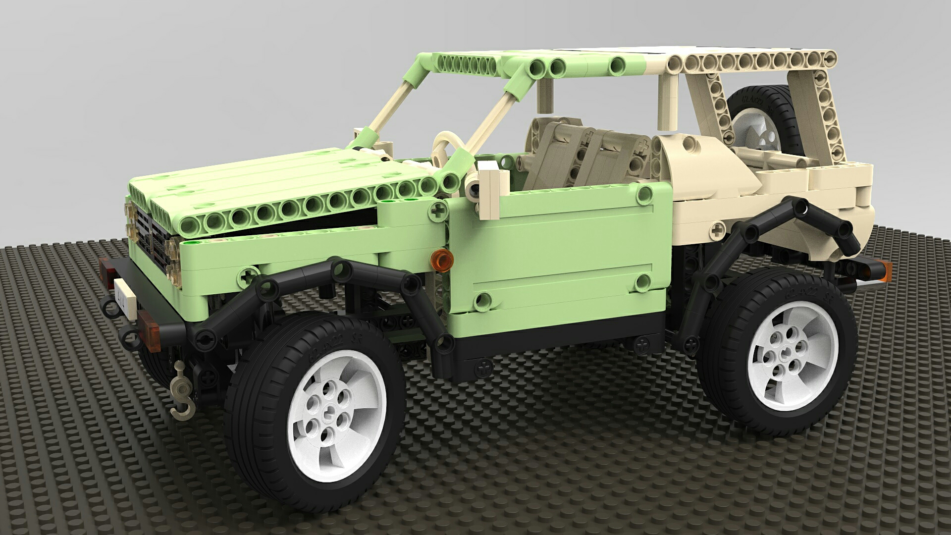 乐高Lego technic 4x4吉普车