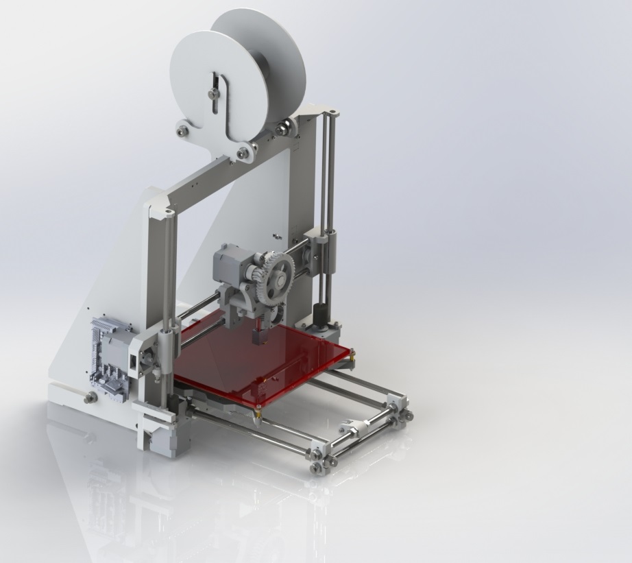 Prusa i3 3D打印机改装