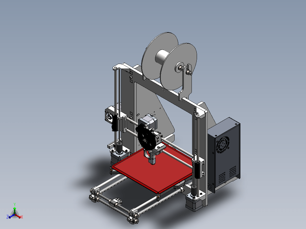 Prusa i3 3D打印机改装