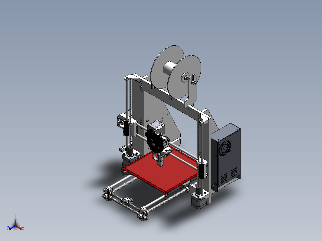 Prusa i3 3D打印机改装