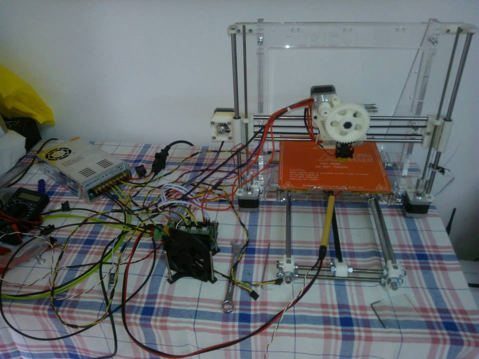 Prusa i3 3D打印机改装