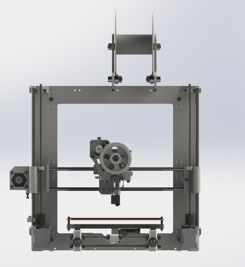 Prusa i3 3D打印机改装