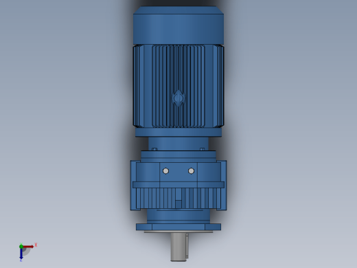 FF27 B5法兰安装平行轴-斜齿轮减速电机[FF27-4.16Y0.25-4P-M1-J4]缩略图
