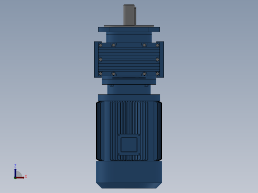 FF27 B5法兰安装平行轴-斜齿轮减速电机[FF27-4.16Y0.25-4P-M1-J4]缩略图
