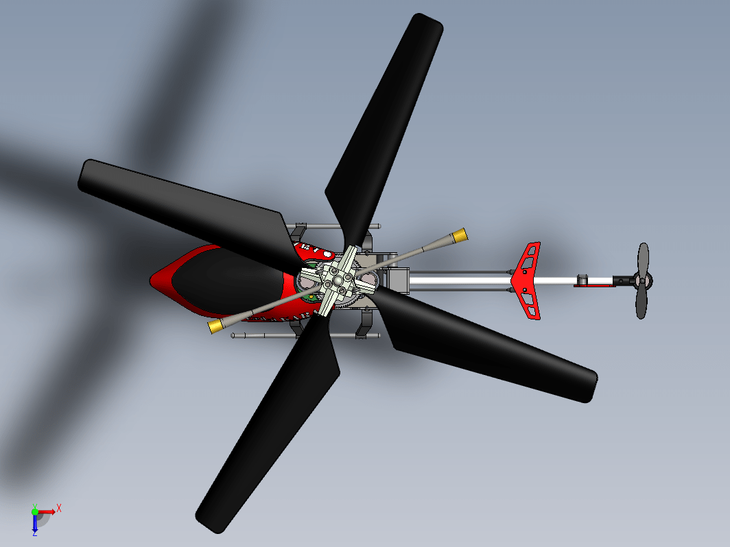 直升机玩具模型 helikopter-10