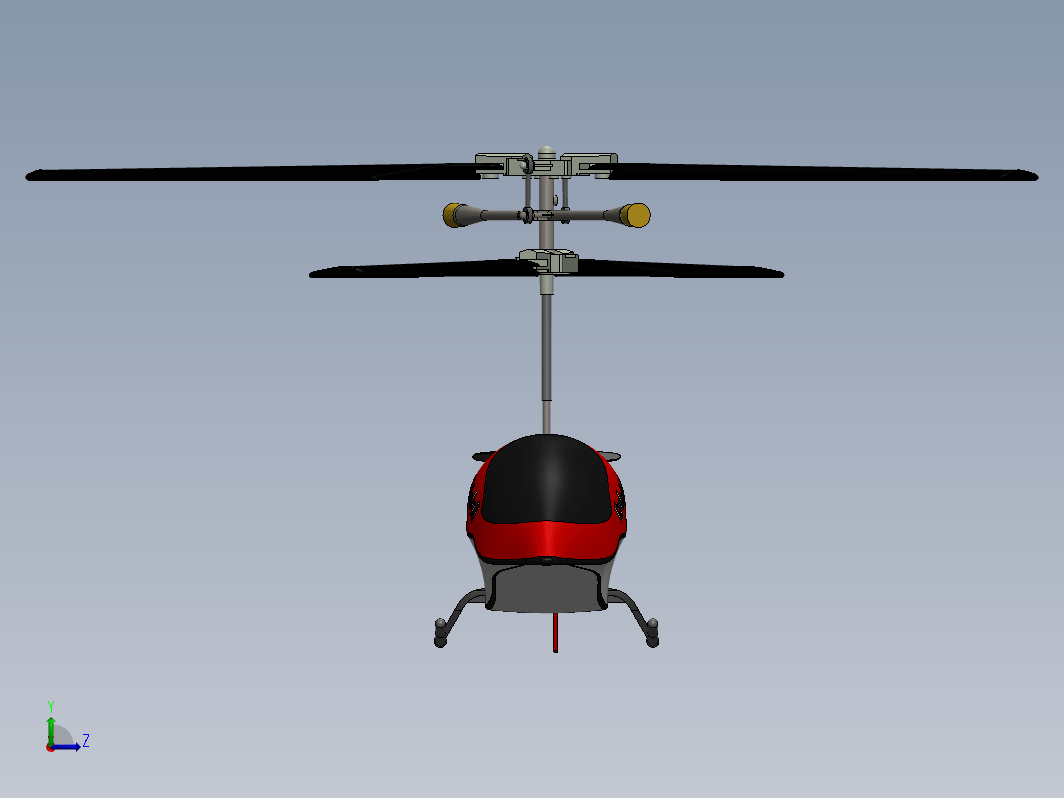 直升机玩具模型 helikopter-10