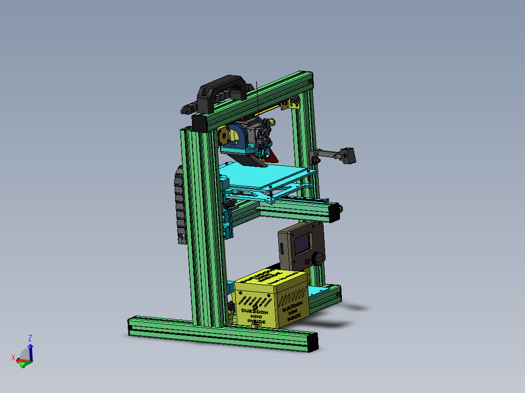 3D打印机设计模型又称三维打印机（3DP）