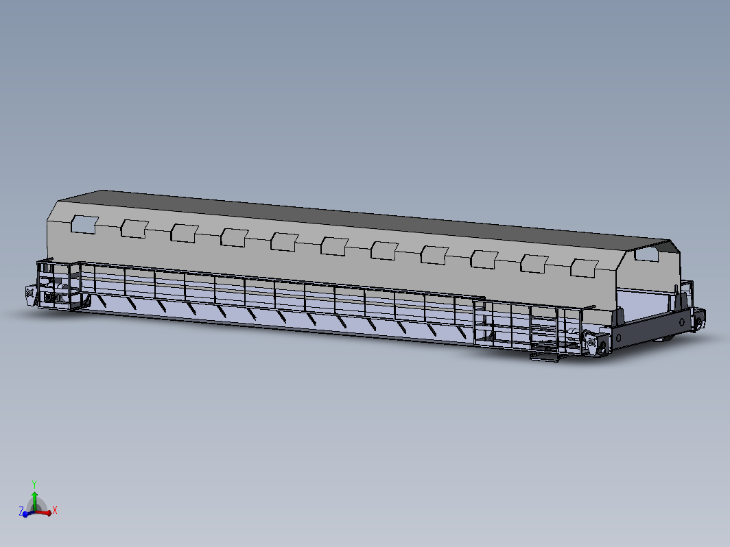 移动模架造桥机结构有限元分析（三维+CAD+设计说明书）