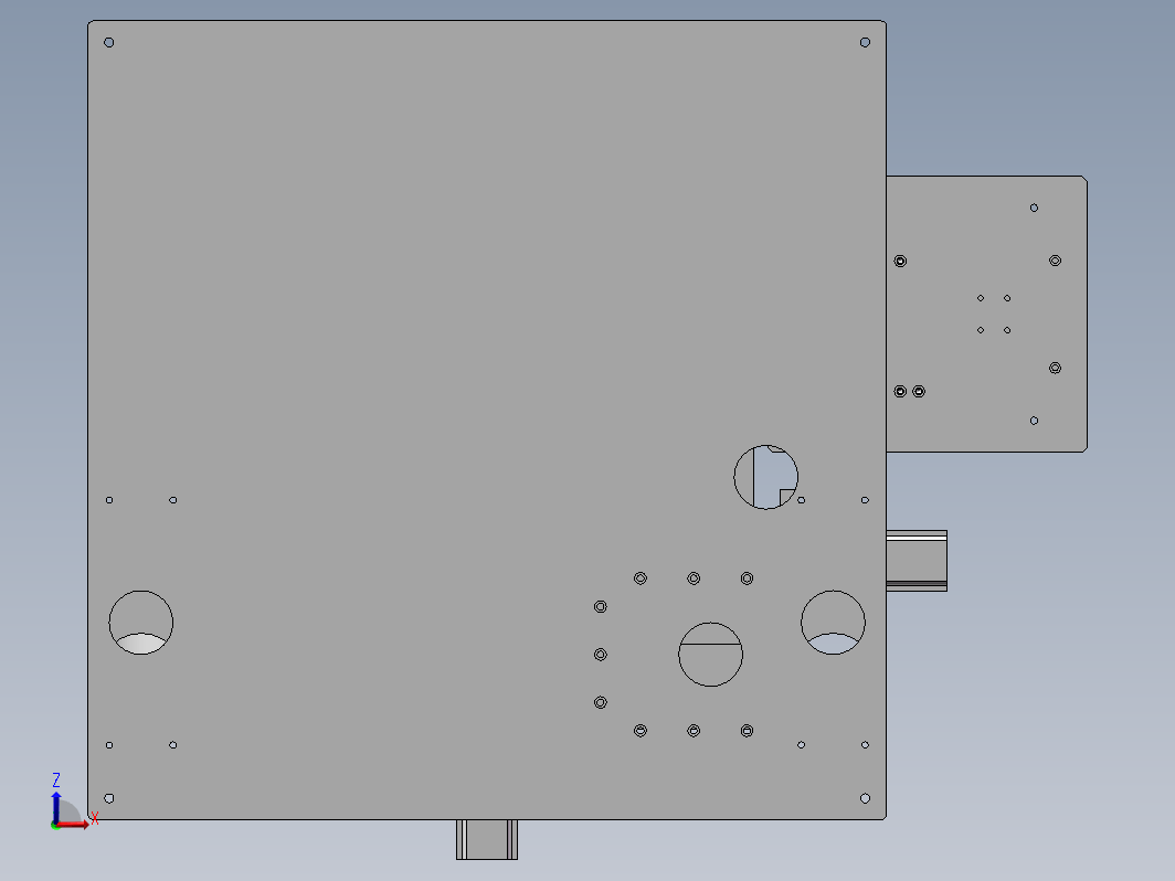 三坐标检测机3D图