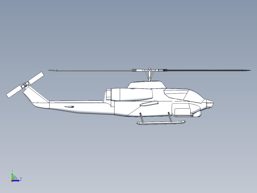 AH-1W攻击直升机