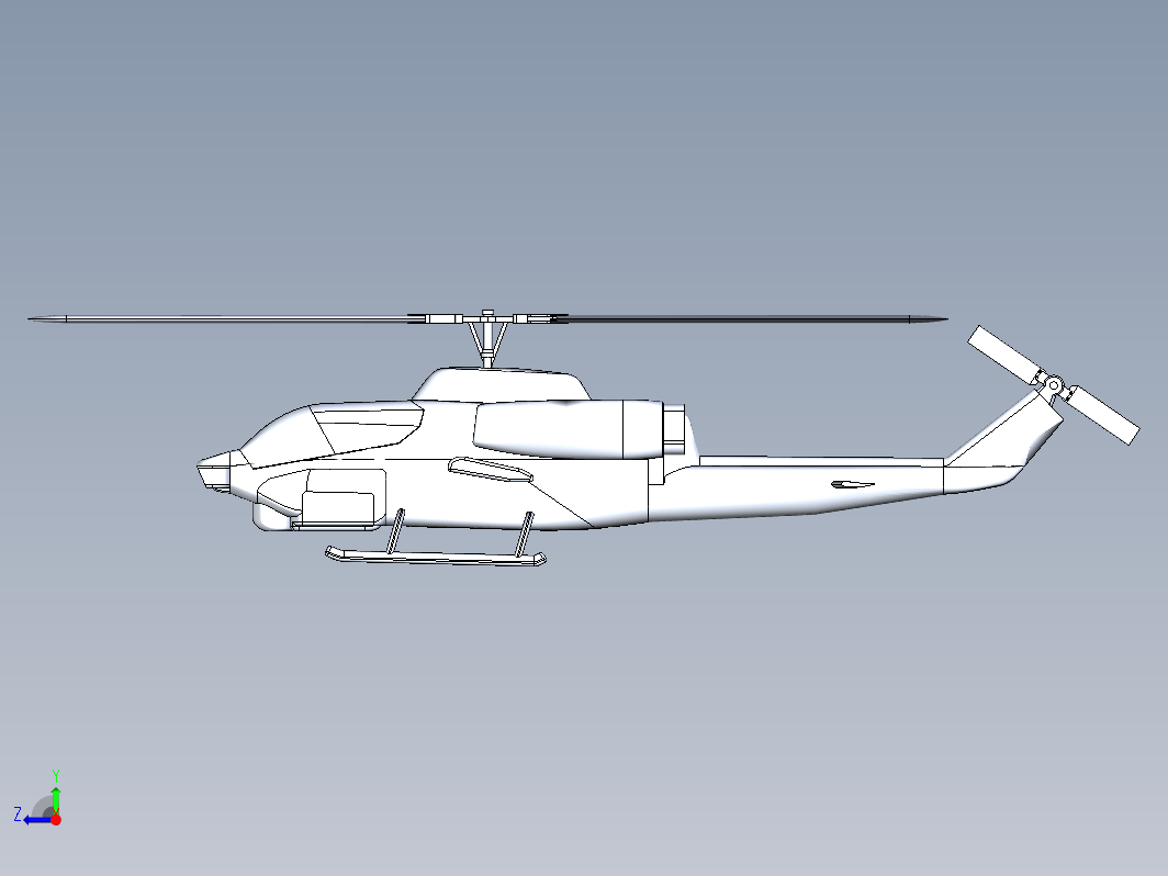 AH-1W攻击直升机