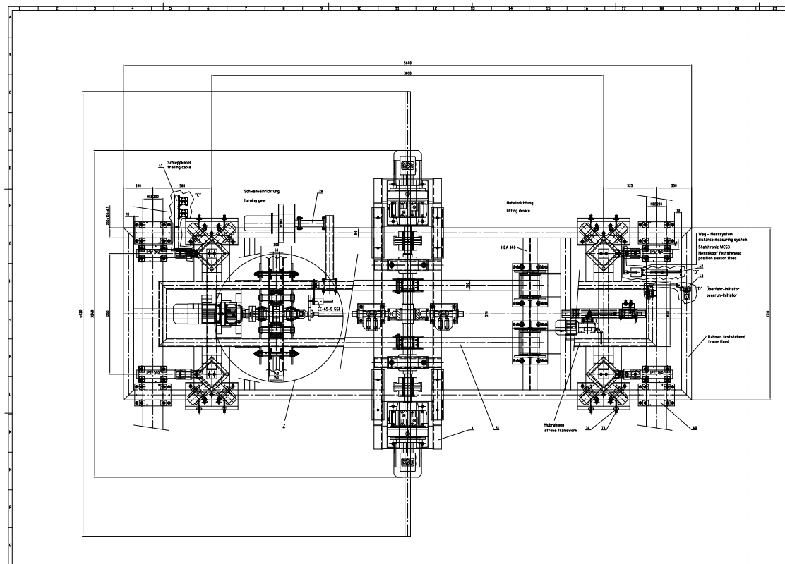 汽车旋转吊具CAD