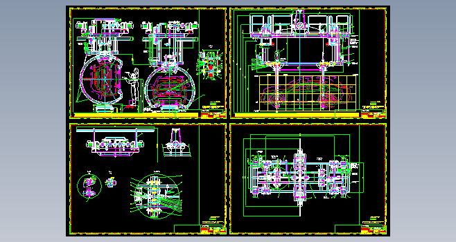 汽车旋转吊具CAD