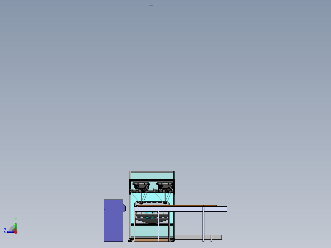 双机械手抓料激光打码出料机