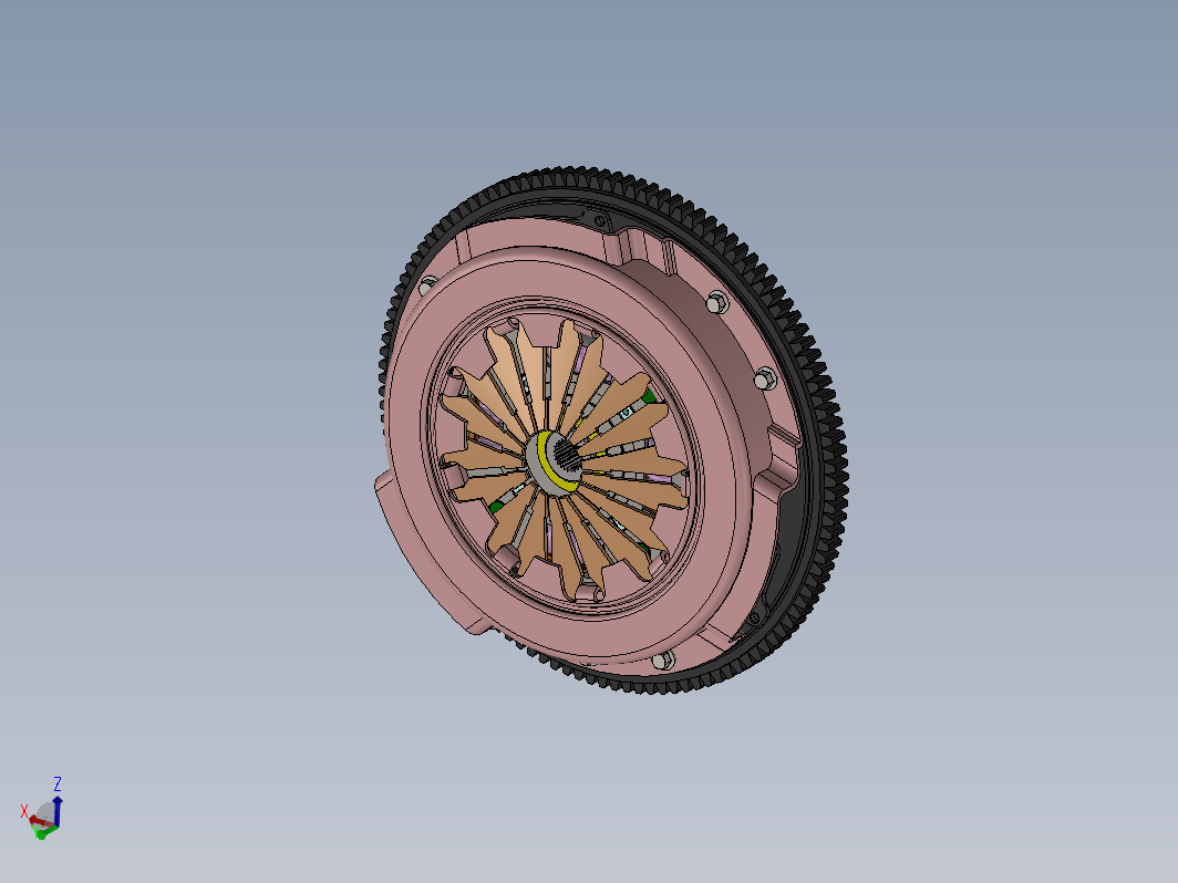 汽车离合器结构 Car clutch