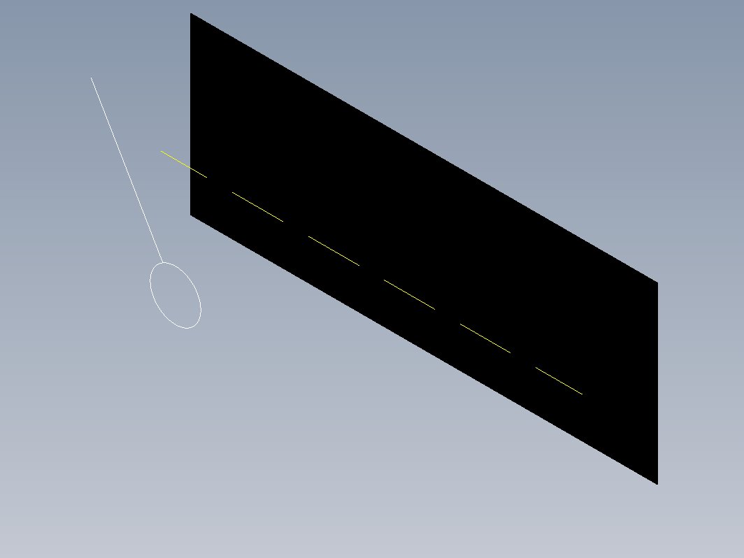 电气符号  杠杆操作 (gb4728_3_2-11)