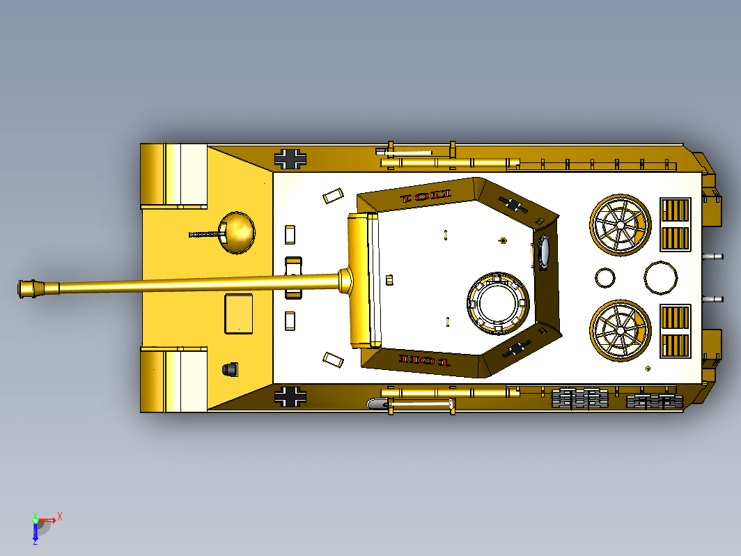 虎式坦克 panzer-mk-v-tank