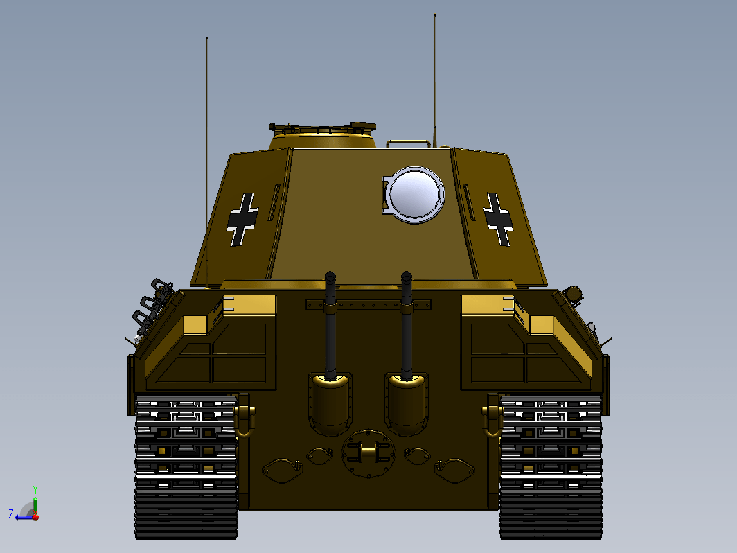 虎式坦克 panzer-mk-v-tank