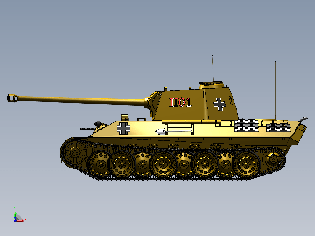 虎式坦克 panzer-mk-v-tank