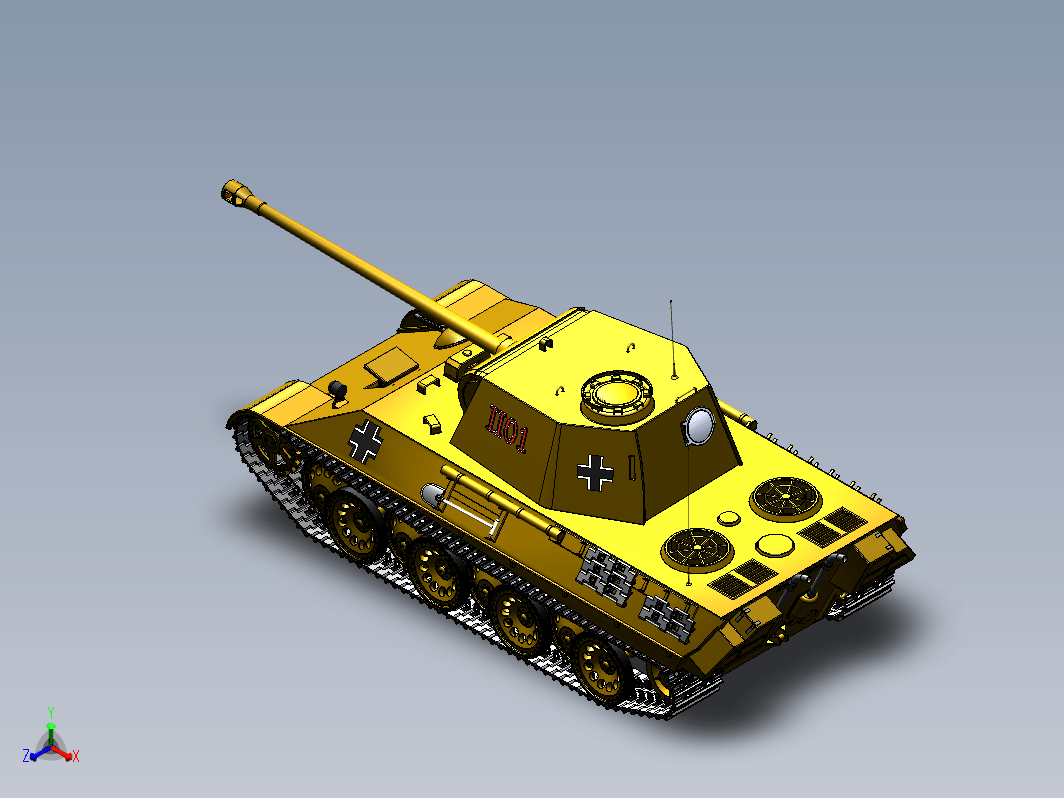 虎式坦克 panzer-mk-v-tank