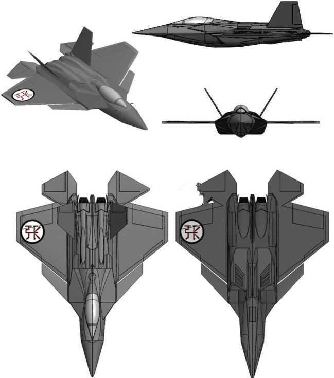 【1808】喷气式战斗机SW设计