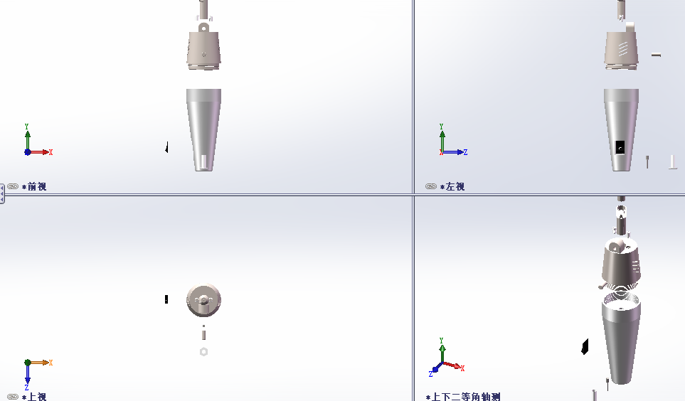 小型打孔机爆炸图