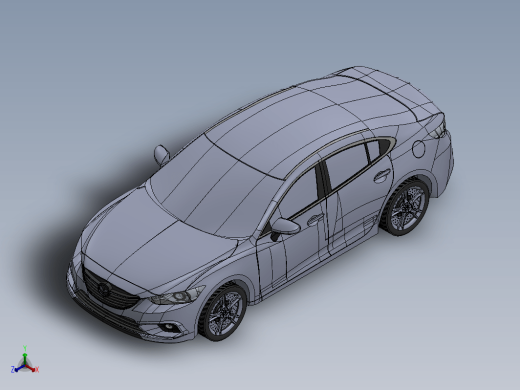 mazda-2013轿车