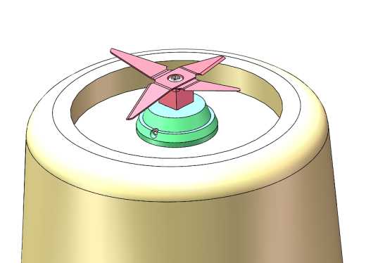 榨汁机的结构设计 SW+CAD+说明书缩略图