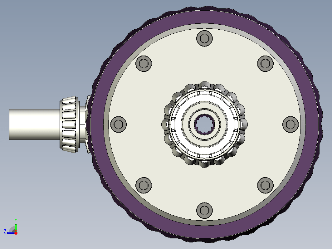 Torsen托森差速器模型