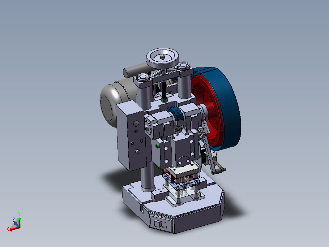 小金龟冲床3D图纸 G37