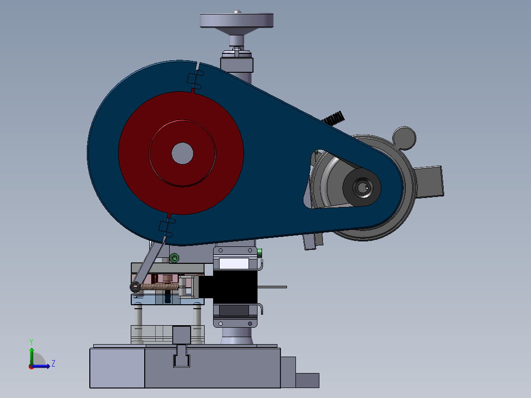 小金龟冲床3D图纸 G37