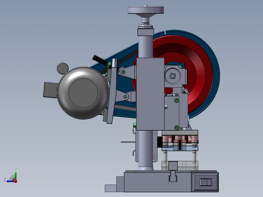 小金龟冲床3D图纸 G37