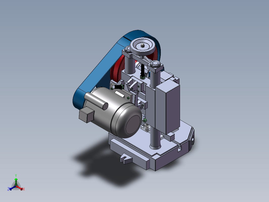 小金龟冲床3D图纸 G37