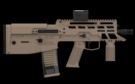 WZ2022型C5,56x45北约C1型步枪模型缩略图