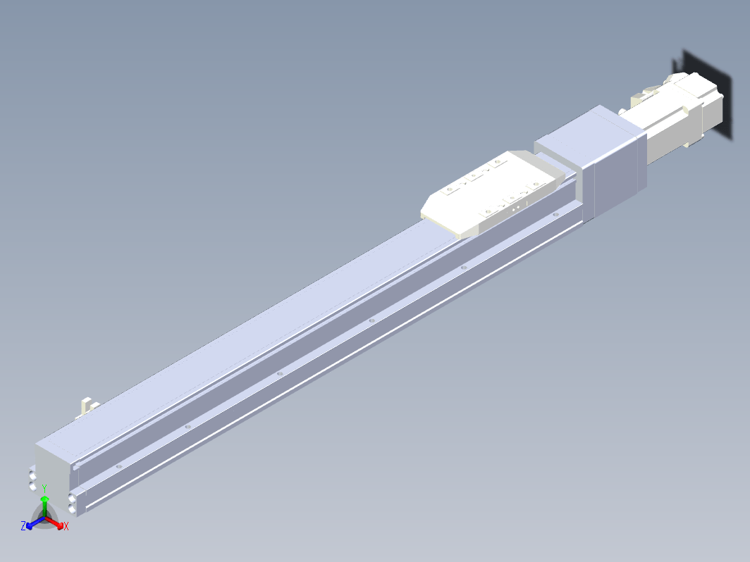 轨道内嵌式螺杆滑台KGH5-400-BC-100W-C4